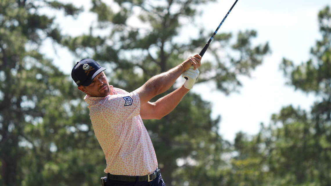 Bryson DeChambeau takes three-shot lead into final round of US Open at Pinehurst No. 2