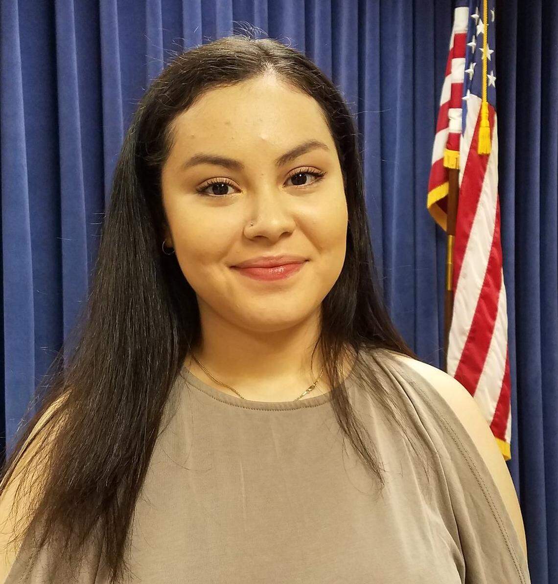 Dariana Valencia, a DACA recipient, graduate of Millbrook High School in Raleigh and currently a student at Queens University in Charlotte. She wants North Carolina to provide in-state tuition regardless of immigration status, as do 20 other states.