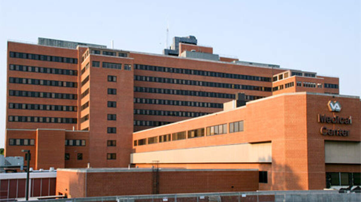 The Durham VA Medical Center on Erwin Road.