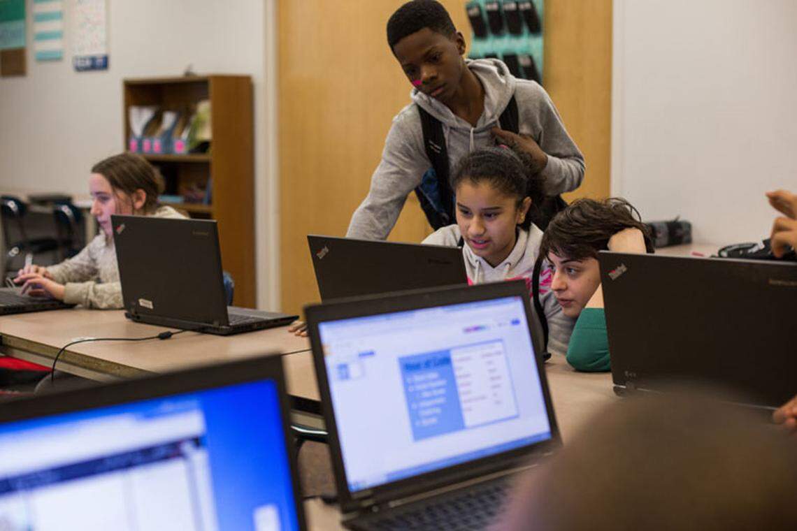 The number of information and technology job openings in North Carolina has grown rapidly in the past 10 years. But business leaders worry that not enough native North Carolinians are being exposed to the skills needed to fill those jobs.