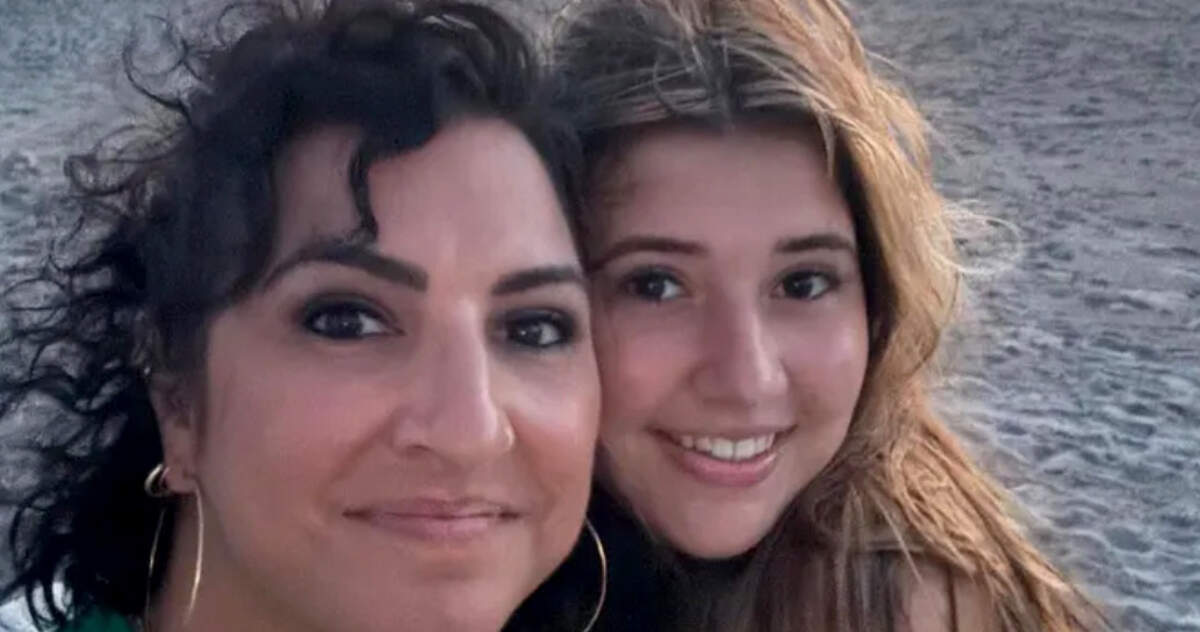 Lena Goff, right, and her mother, Erica Jaber, left, in an undated photo. Goff, 15, was killed in a Cary car crash Friday, Dec. 5, 2025.