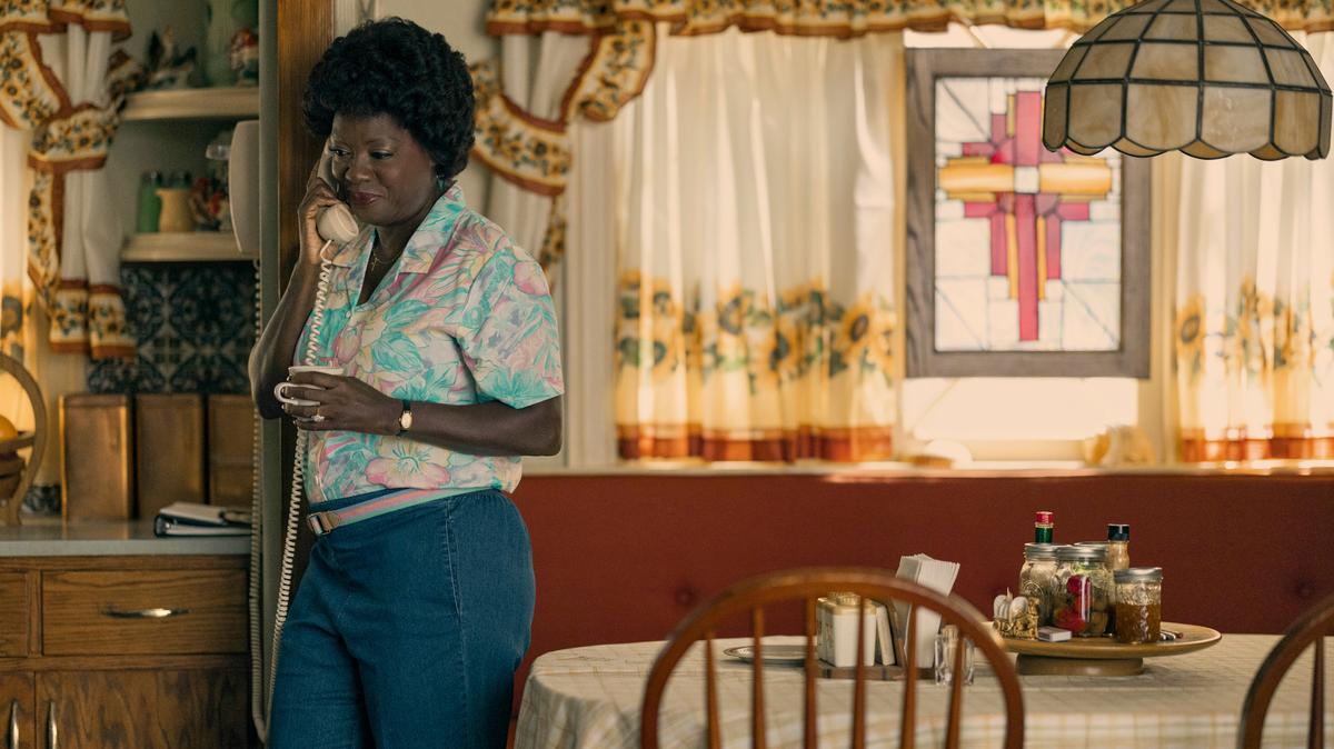 Viola Davis as Deloris Jordan in “Air.”