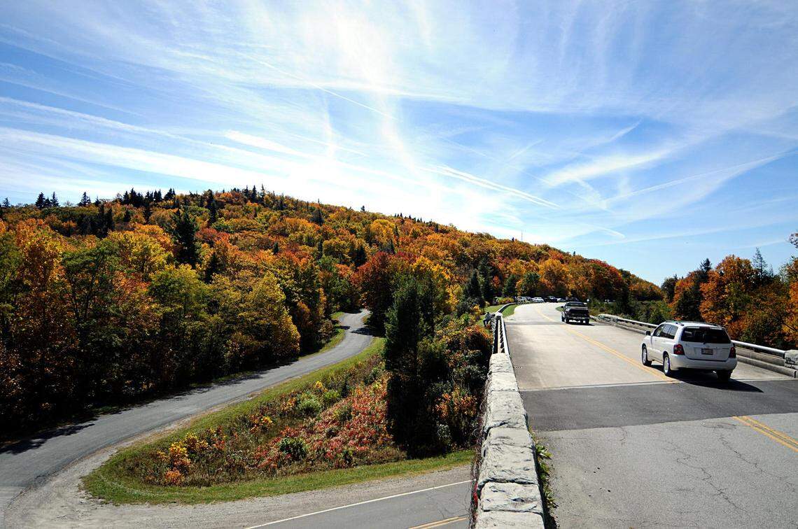 Western North Carolina towns have seen renewed tourism this fall, as more people seek outdoor spaces to socially distance and to take in the fall foliage.