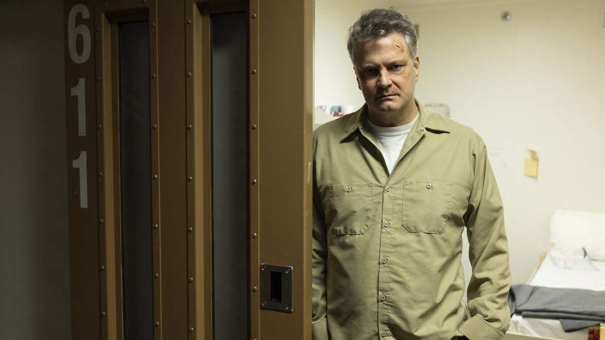 Colin Firth as Michael Peterson in the HBO Max series “The Staircase.”