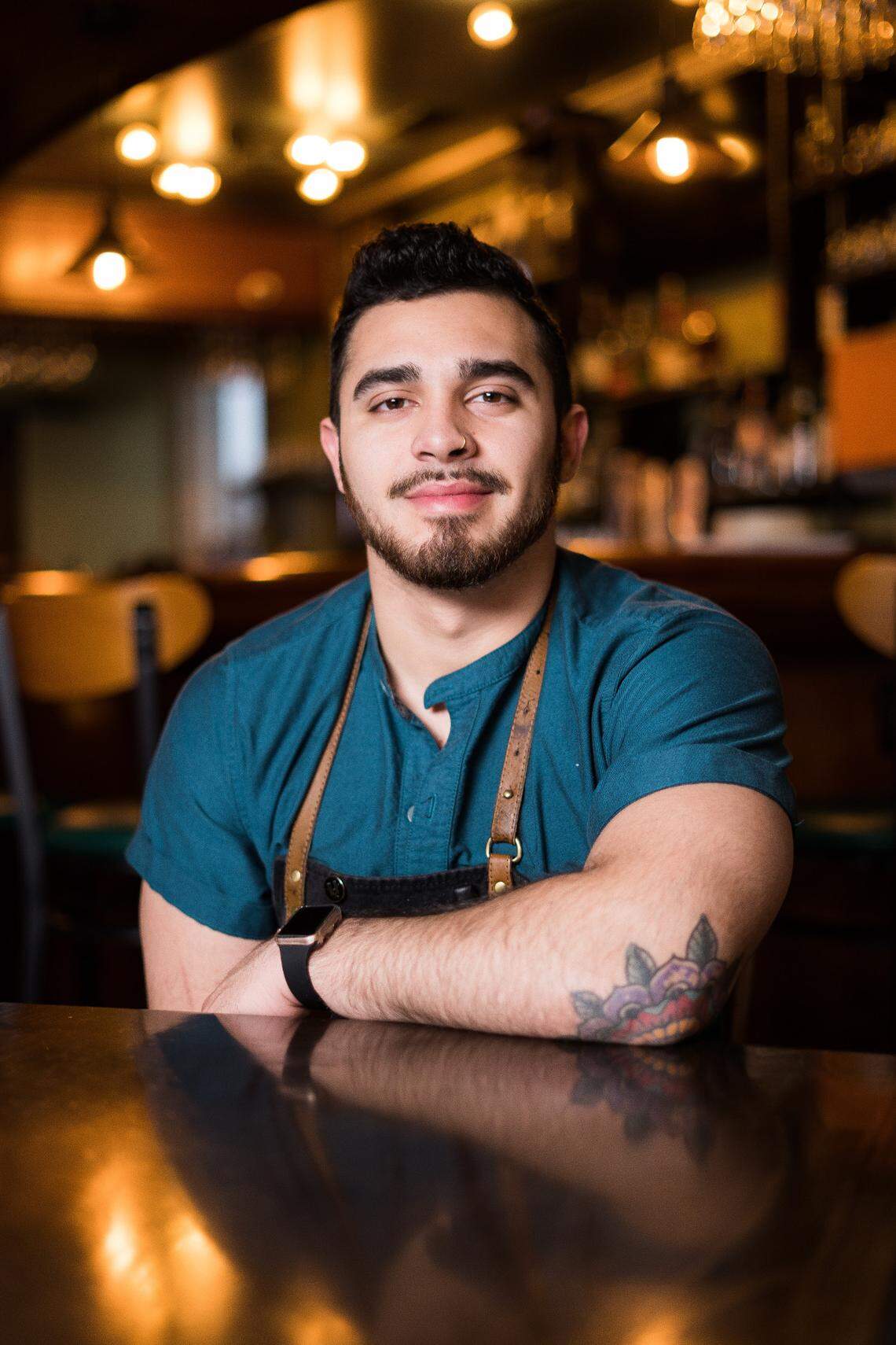 Raleigh chef Kevin Ruiz at The Rockford.