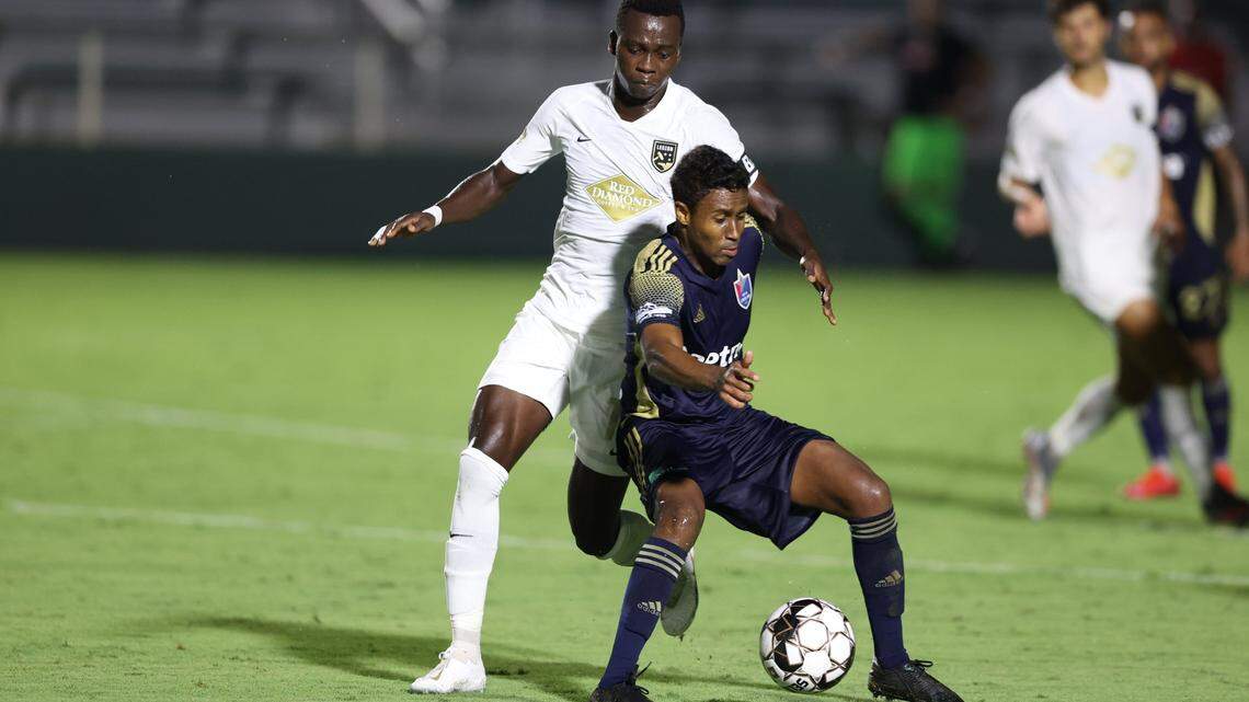 North Carolina FC vs Birmingham Legion FC at Sahlens Stadium at WakeMed Soccer Park, Cary, North Carolina.