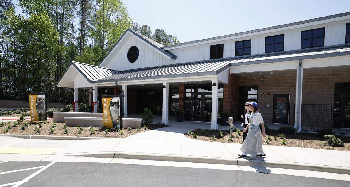 The SPCA’s new Peggy Garner Britt Resource Center, funded with $25 million in donations, aims to address animal overpopulation by doubling the nonprofit’s spay and neuter capacity at its southern Raleigh campus.