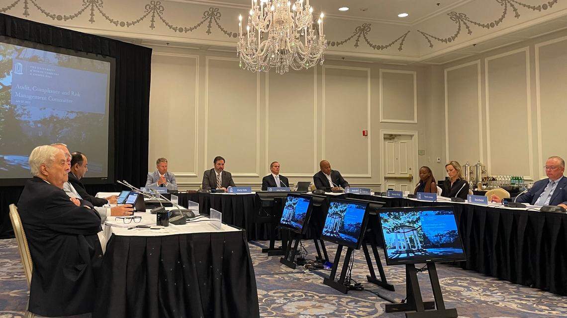 The UNC-CH Audit, Compliance and Risk Management Committee heard from UNC Police on the department’s active shooter and emergency response plans on Wednesday. The full board of trustees will meet Thursday.