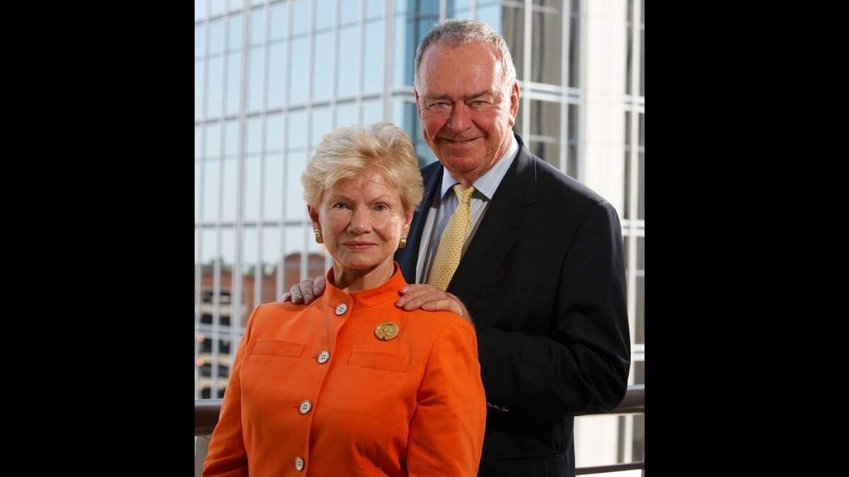 Julia and Frank Daniels Jr. Frank Daniels Jr. served as The News & Observer’s president and publisher from 1971 to 1996. He died in 2022.