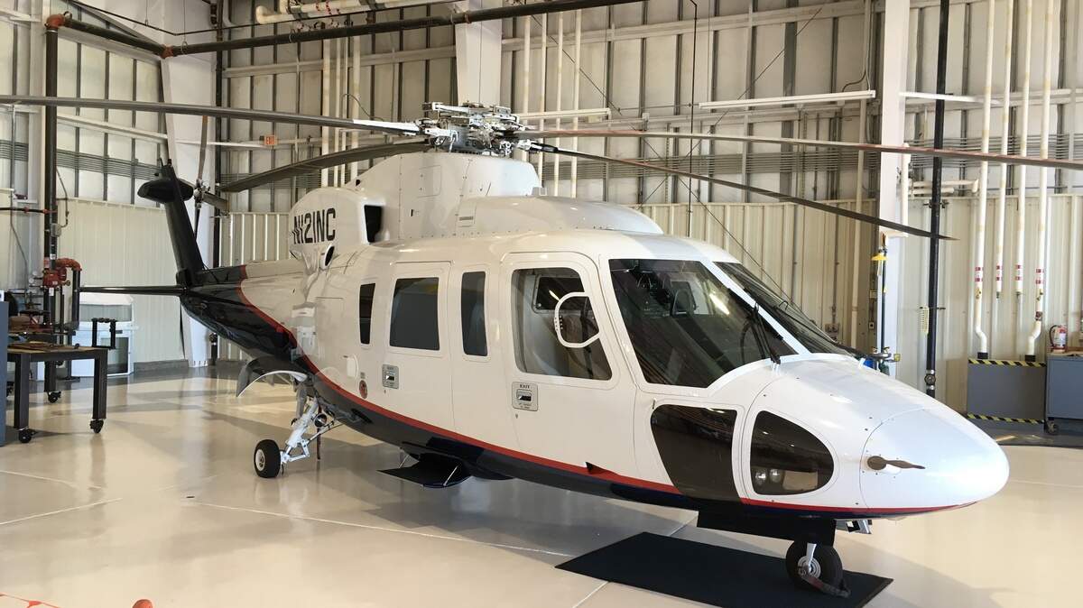 The state has been trying to sell this helicopter since 2014. It found a buyer last month.