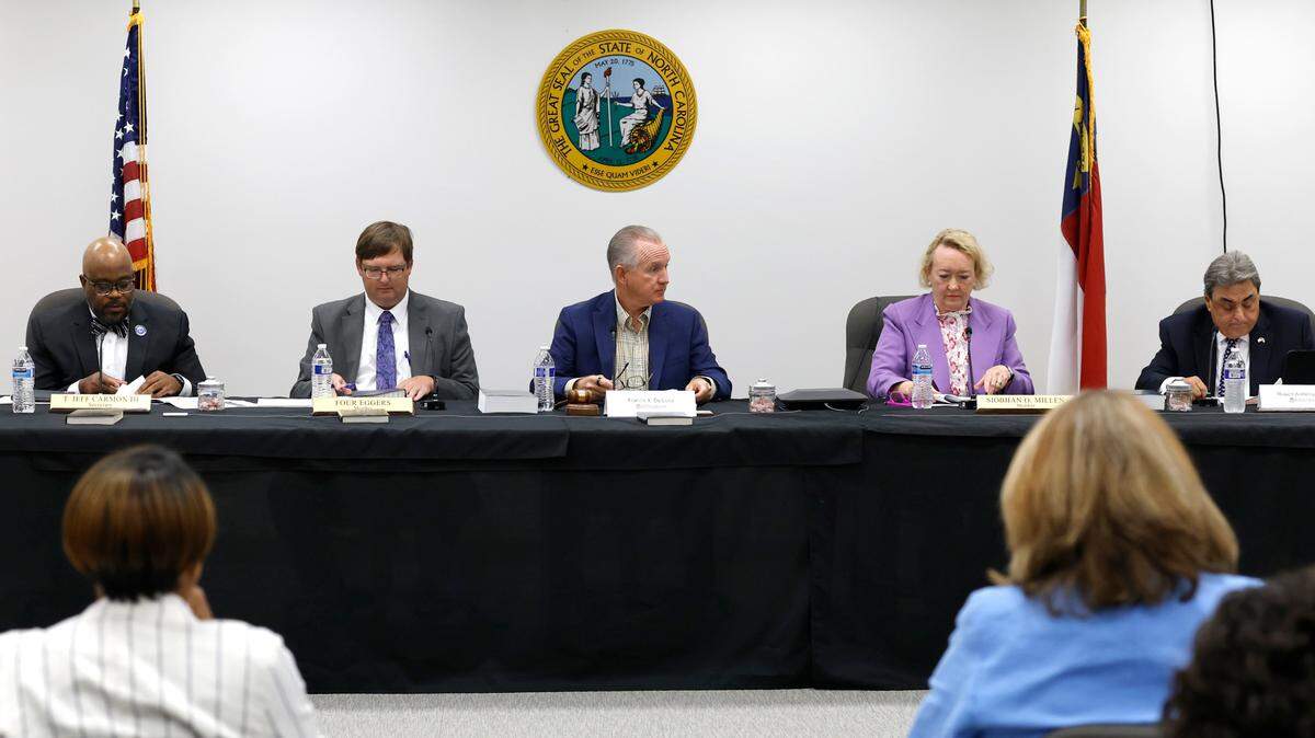 NC elections board votes to disqualify Republican U.S. Senate candidate