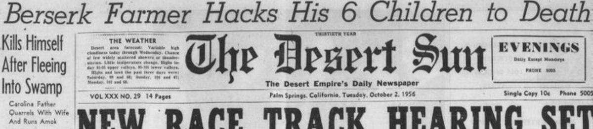 News of Rufus King, the Clinton, NC, farmer who murdered his six children, made newspapers across the country in October 1956.