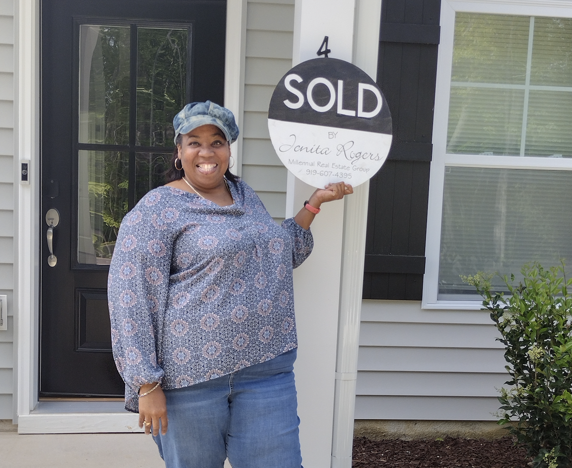 After three years of searching for a starter home in the Triangle, Teresa Johnson, 53, originally from New York, closed on a three-bedroom, three-bathroom townhome in Selma, for $245,000 last month.