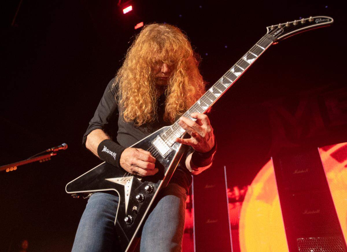 Megadeath shreds Raleigh, N.C.’s Coastal Credit Union Music Park at Walnut Creek, Wednesday night, Sept. 7, 2022.