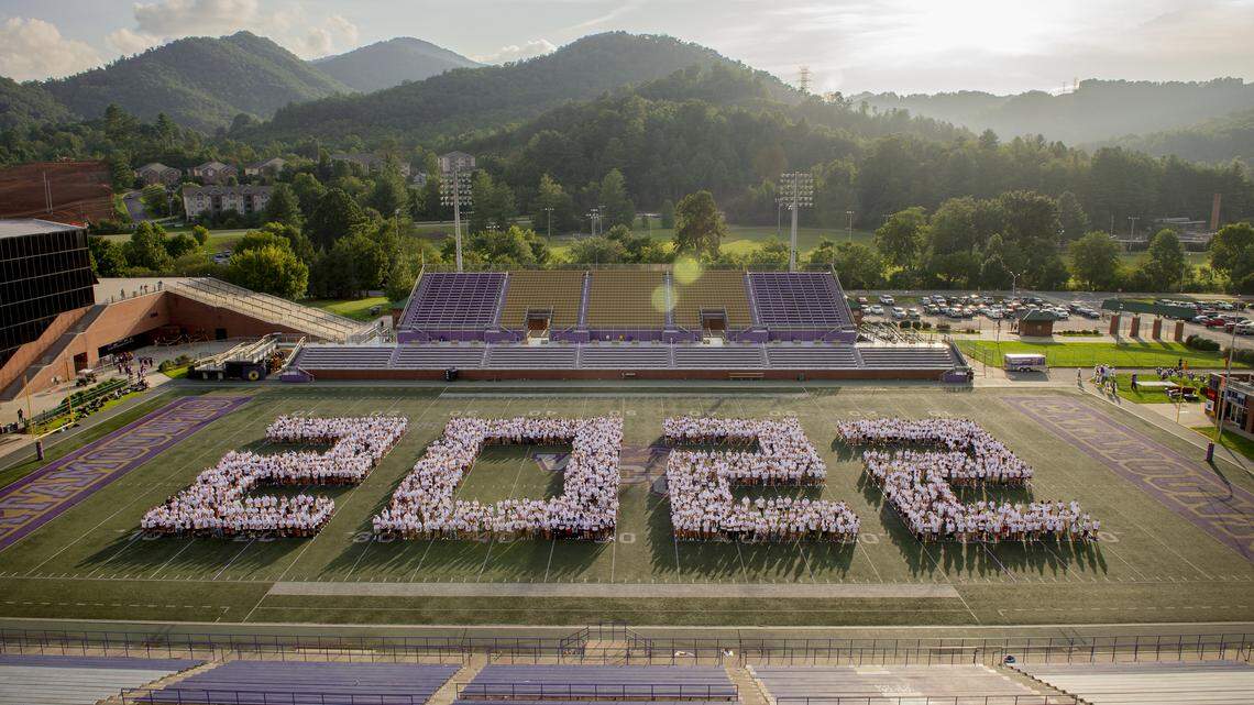 Undergraduate enrollment at Western Carolina University has risen 6.6 percent over last fall.