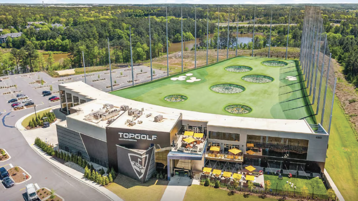 Durham’s Topgolf at 4901 Topgolf Way off Page Road is for sale. Asking price: $38.18 million.