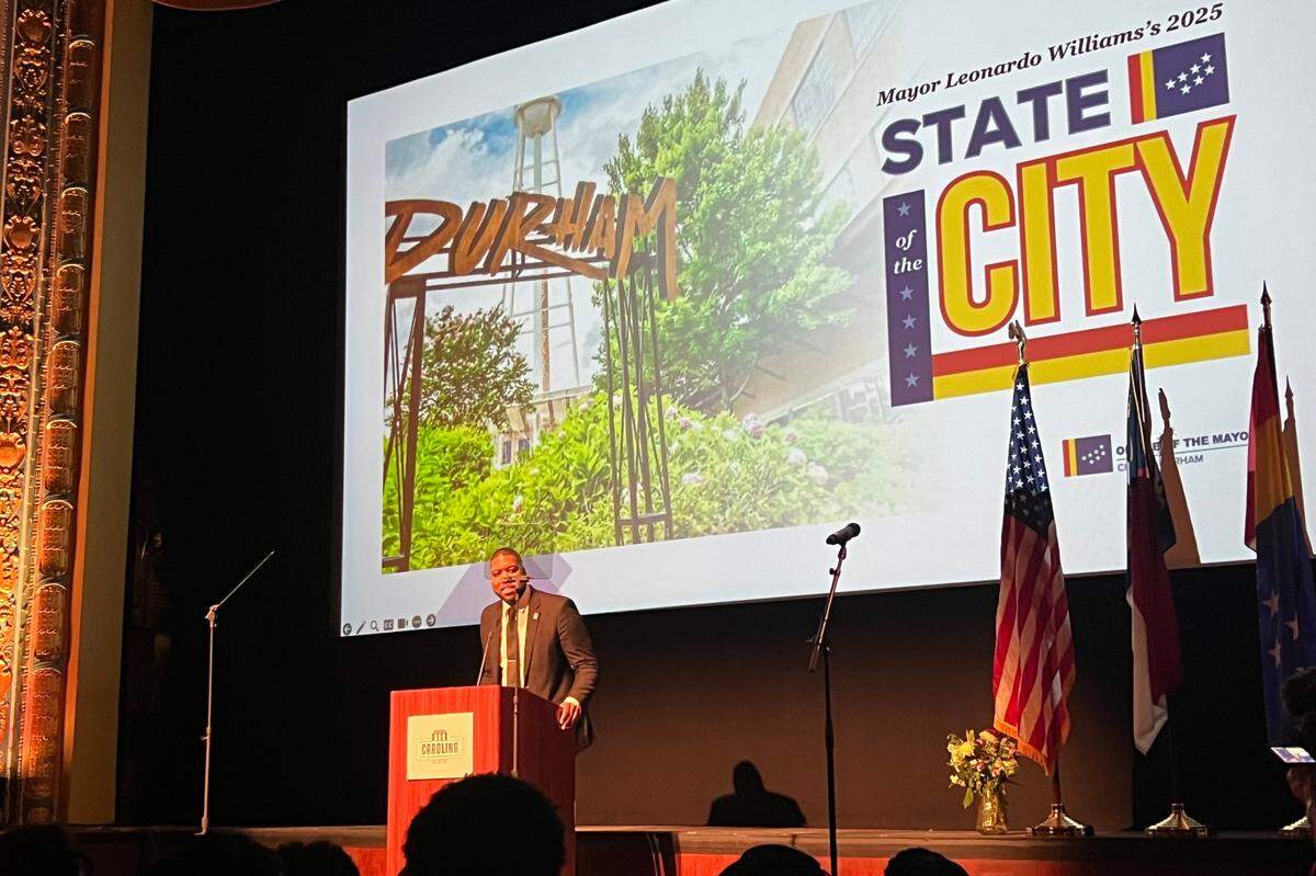 Mayor Leonardo Williams recapped his first year in Durham and highlighted goals for the future in his 2025 State of the City address on Feb. 18.