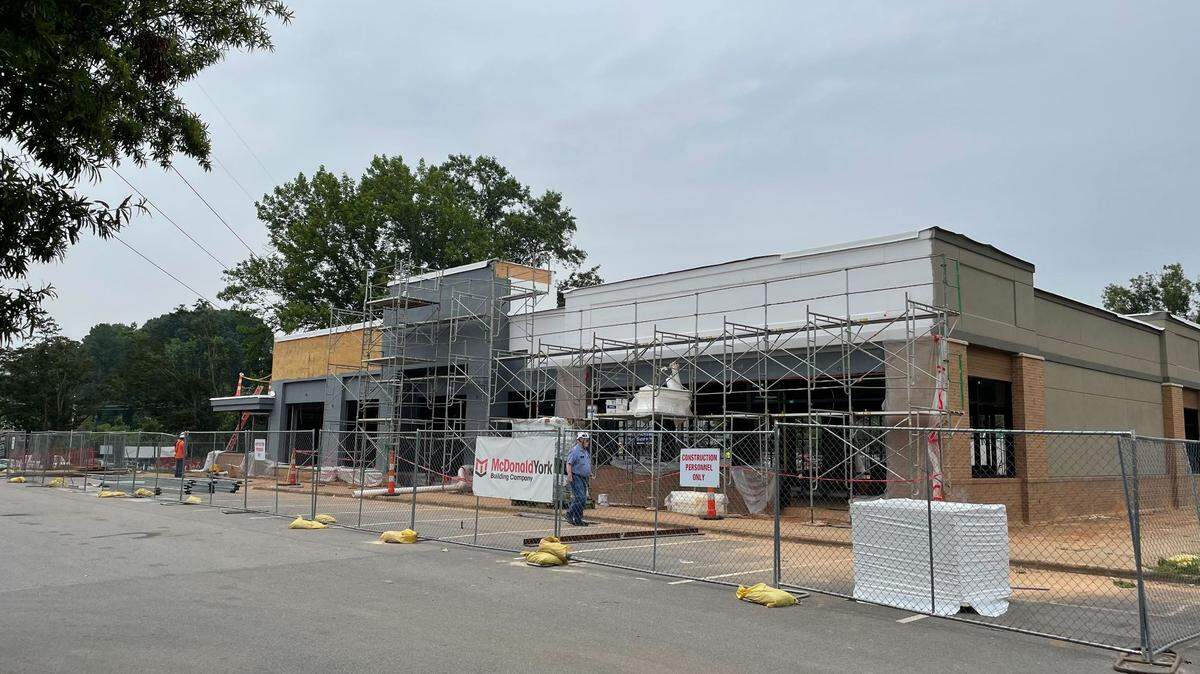 A new building in the Lake Boone Shopping Center will add a second Triangle location of Chicken Salad Chick and a new Butcher’s Market.