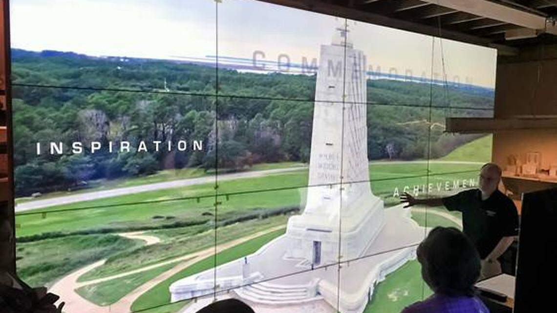 A 16-screen video wall will help visitors appreciate the Wrights’ work.