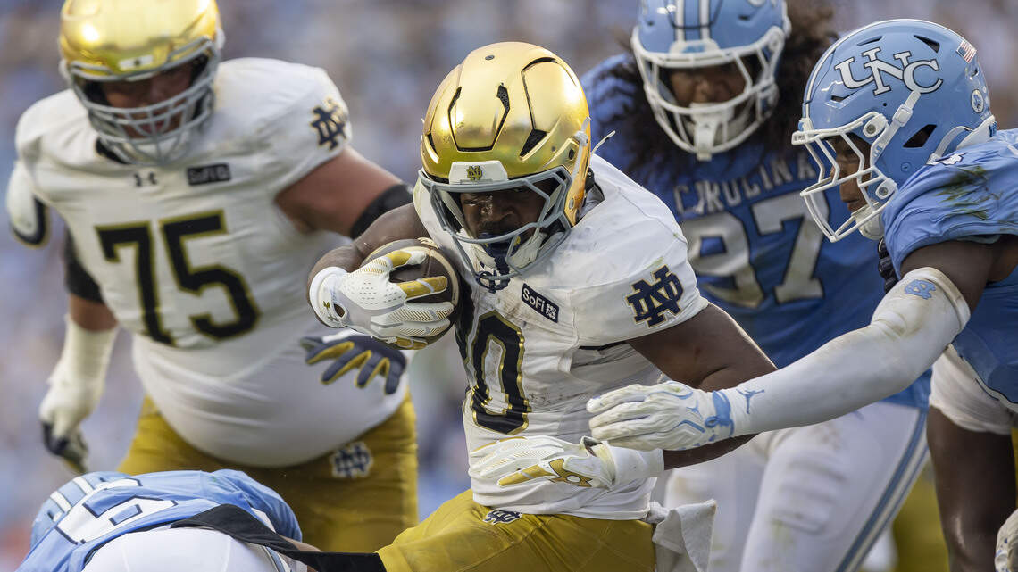 Three fourth-down plays that sealed UNC football’s fate in loss to No. 3 Notre Dame