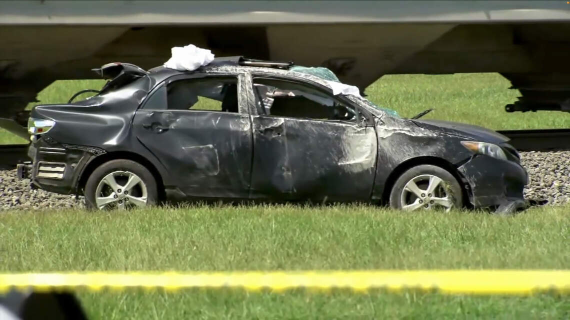Clayton man killed after he drove around crossing arms, police say