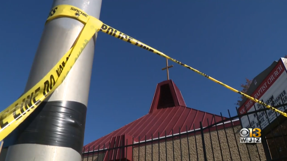 A 69-year-old woman was found stabbed to death in a Baltimore church, officials said.