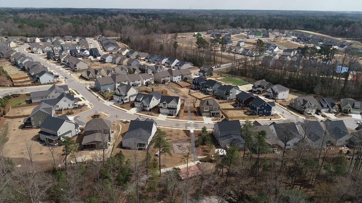 The largest master-planned community in the Triangle is taking shape in eastern Wake County, where 4,000 homes are being spread across 1,100 acres and groundbreaking has begun on 2 million square feet of retail space. The development could triple the size of Wendell, with its current population of nearly 7,000 people, and will have a major impact on that region's future growth.