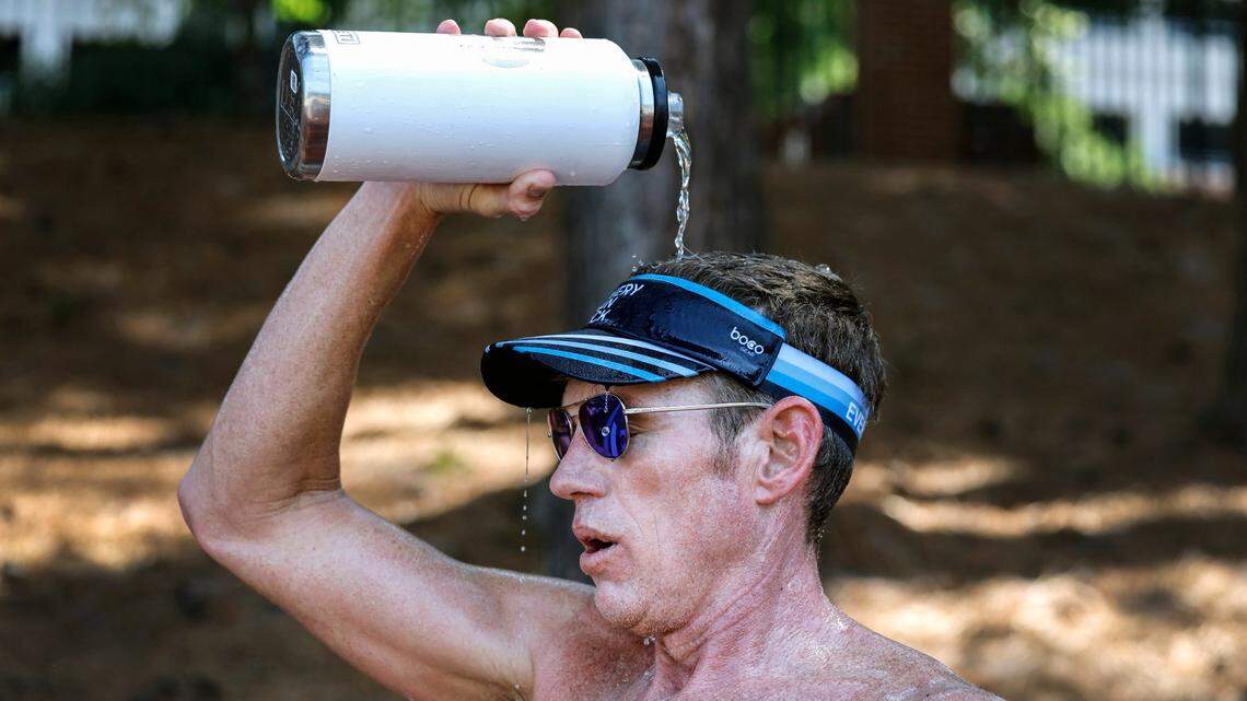 Experts discuss essential hydration tips for athletes during the North Carolina heat wave