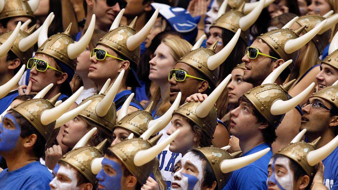 The Cameron Crazies came ready to rumble as they watched the Blue Devils beat Princeton 97-60 in their 2010 season opener.