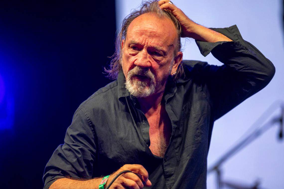 Jesus Lizard performs at at Moore Square in Raleigh during the Hopscotch Music Festival on Saturday, Sept. 7, 2024.