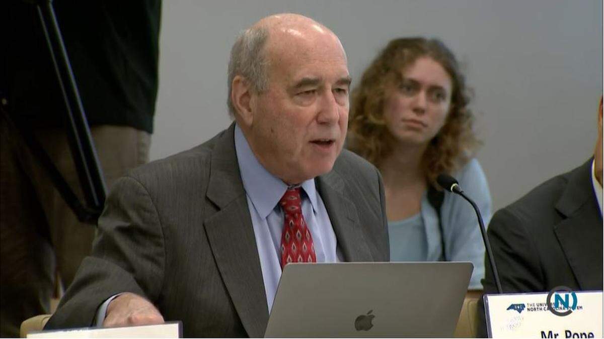 UNC System Board of Governors member Art Pope.