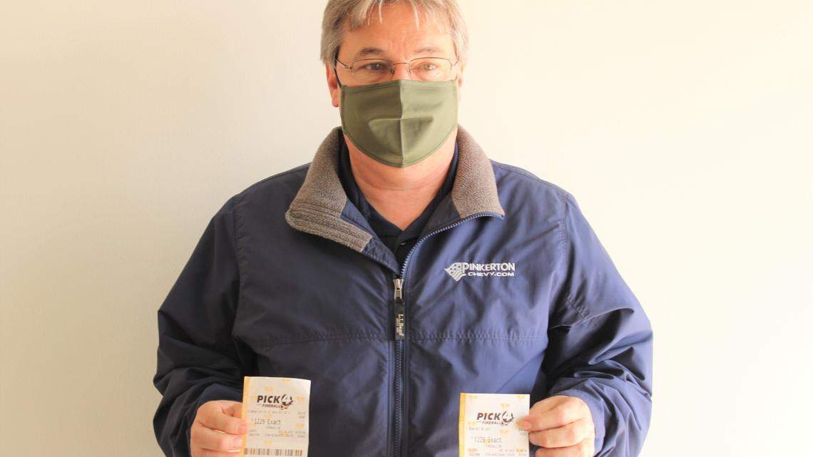 A man won $100,000 after playing the same lottery numbers 20 times, according to the Virginia Lottery. (Photo credit: Virginia Lottery)