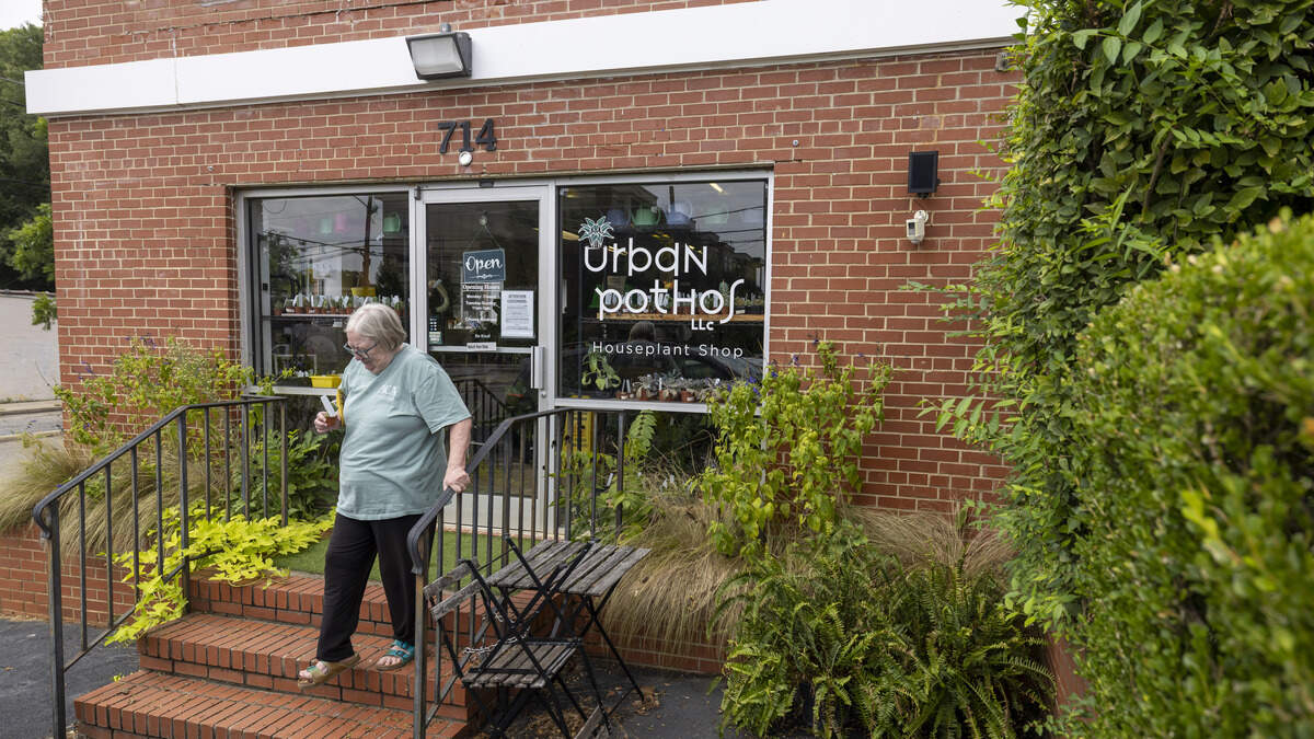 The Urban Pothos plant shop at 714 W. Peace Street will close this location on August 10, 2025 and move to their  Whitaker Mill Road location after filing complaints over vandalism, vagrancy, and loitering. 