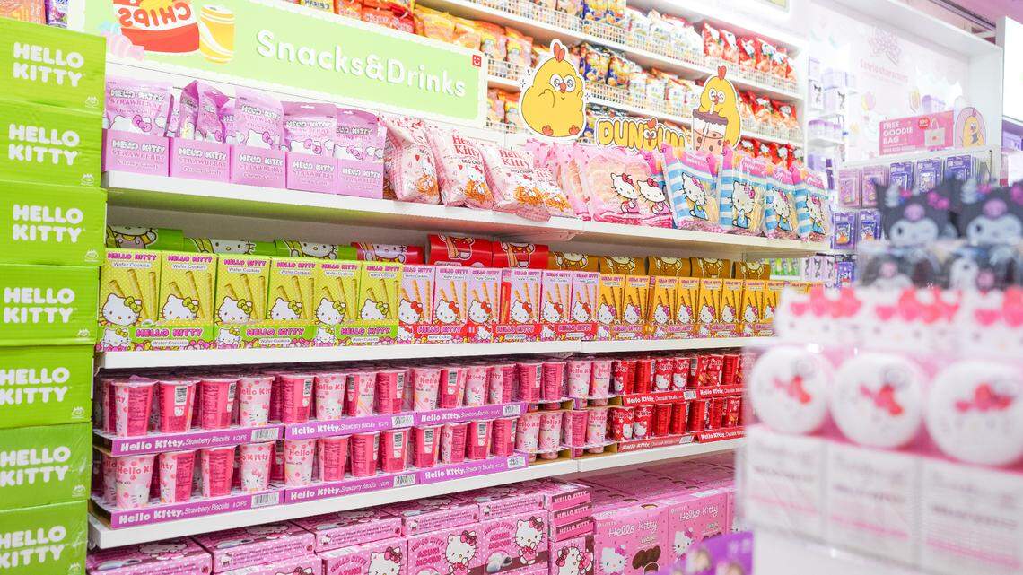 Miniso, a company that sells toys, plushies, stationery, home goods, snacks and more, is open at a Raleigh shopping center.