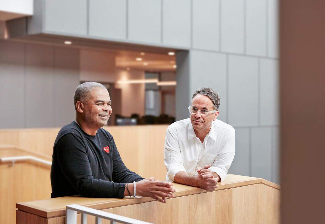 Victor Vines of Vines Architecture collaborates on projects in the public realm, like the new Durham Main Library, with Vines as managing principal and Bob Thomas as designer/design principal.&nbsp;