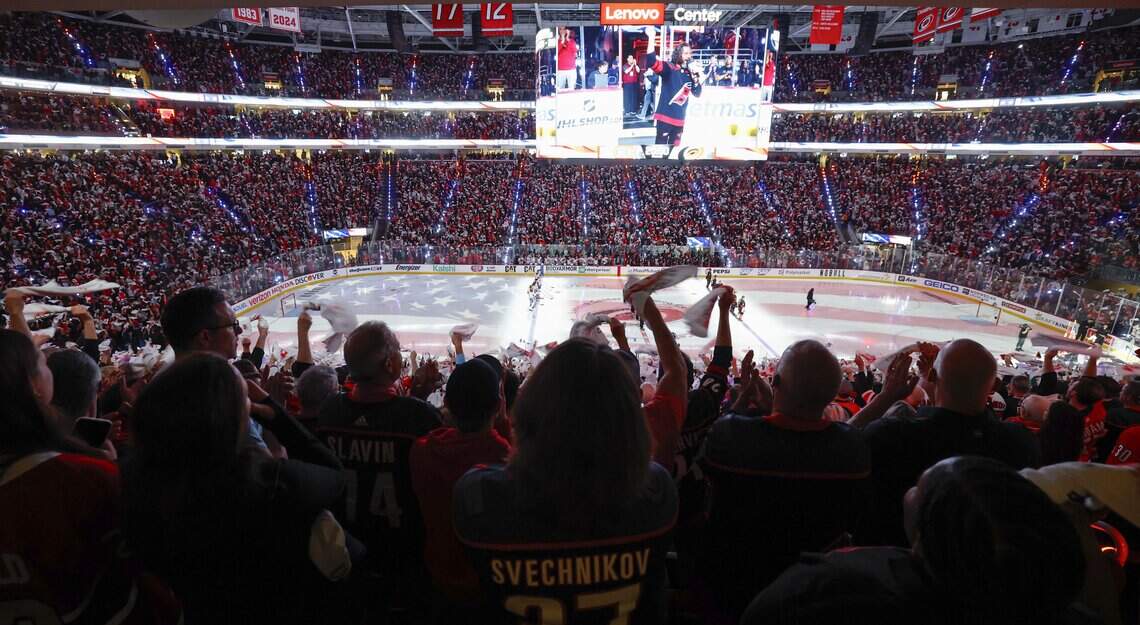Stanley Cup Final: Hurricanes will open their arena for road game watch parties