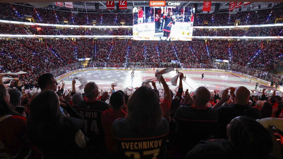 Stanley Cup Final: Hurricanes will open their arena for road game watch parties