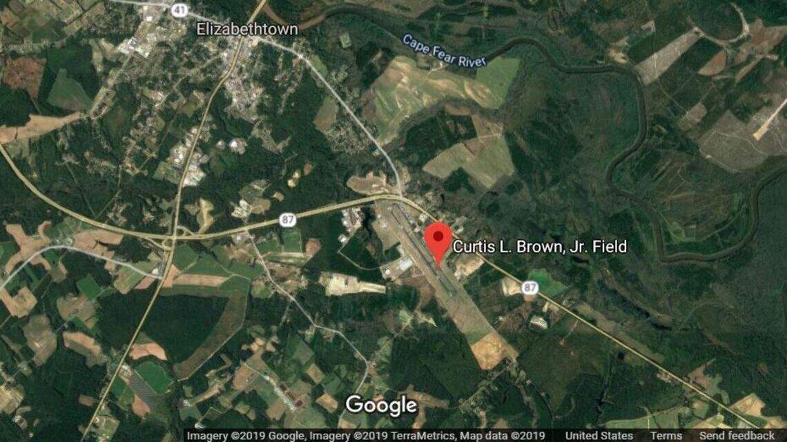 Plane goes up in flames after crash at small North Carolina airport, police say