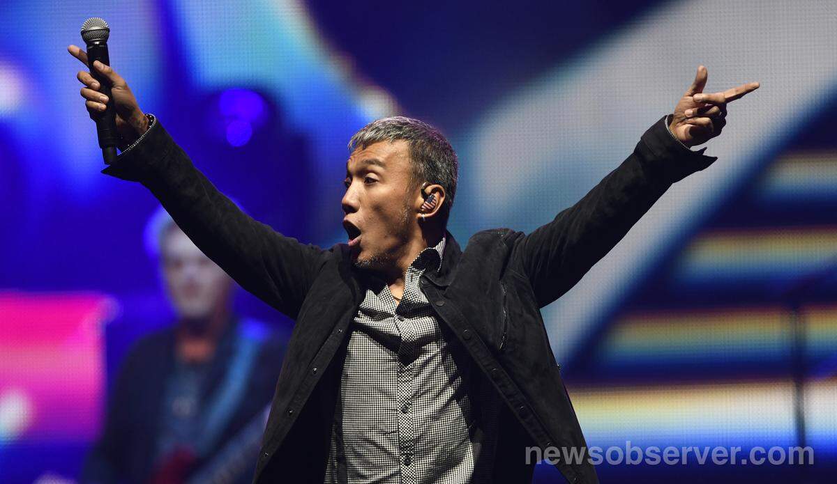 Journey with Arnel Pineda, show in a 2018 photo, singing lead vocals will be at Rupp Arena on Feb. 14.
