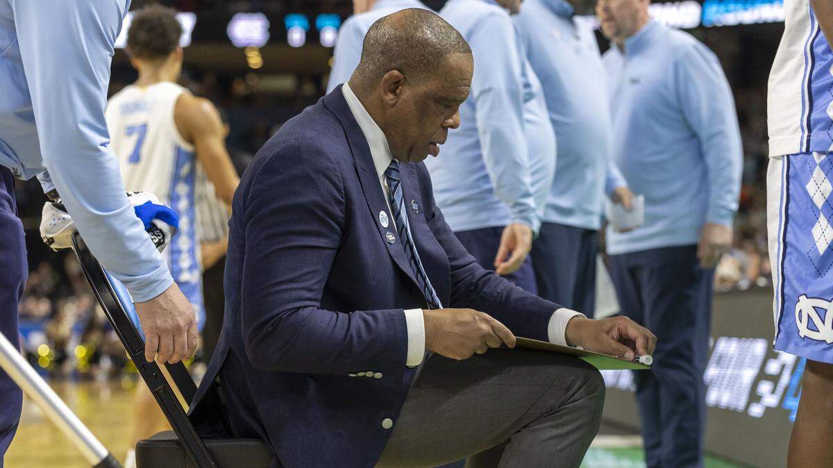 Coach Hubert Davis’ UNC future up in the air after stunning NCAA Tournament loss