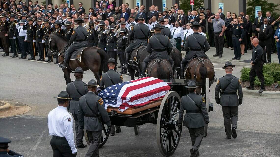 Wake Sheriff’s deputy Ned Byrd killed on duty, funeral held | Raleigh
