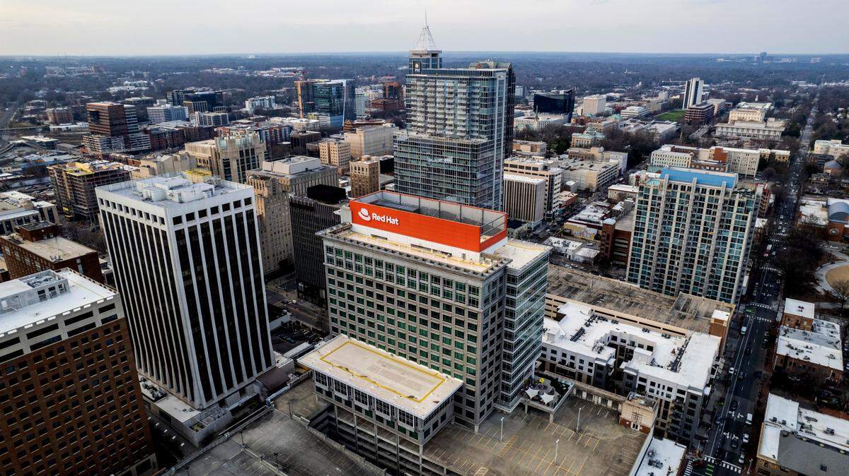 Part 3: After flirting with NC exit, Red Hat enters the Raleigh skyline