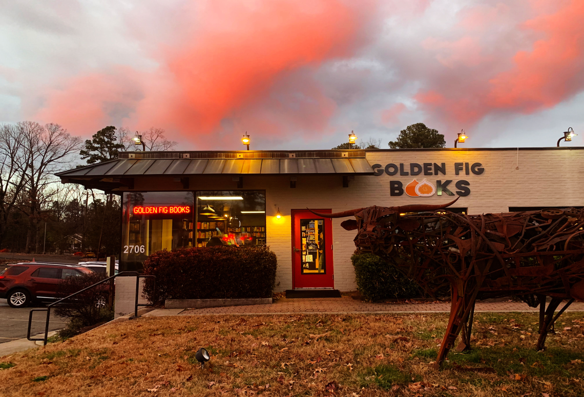 Golden Fig Books, which has locations in Durham and Carrboro, offers used, new and children’s books.