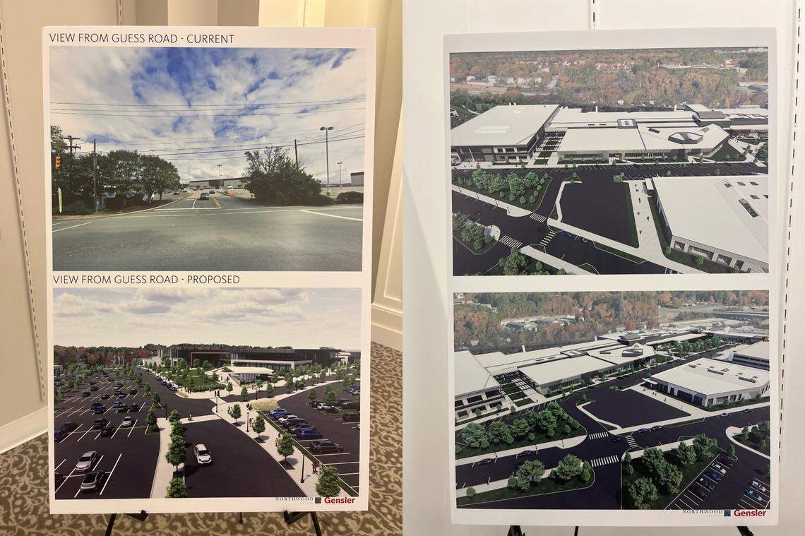 A rendering of Northgate Mall’s redevelopment proposed Thursday, Feb. 16, 2023.