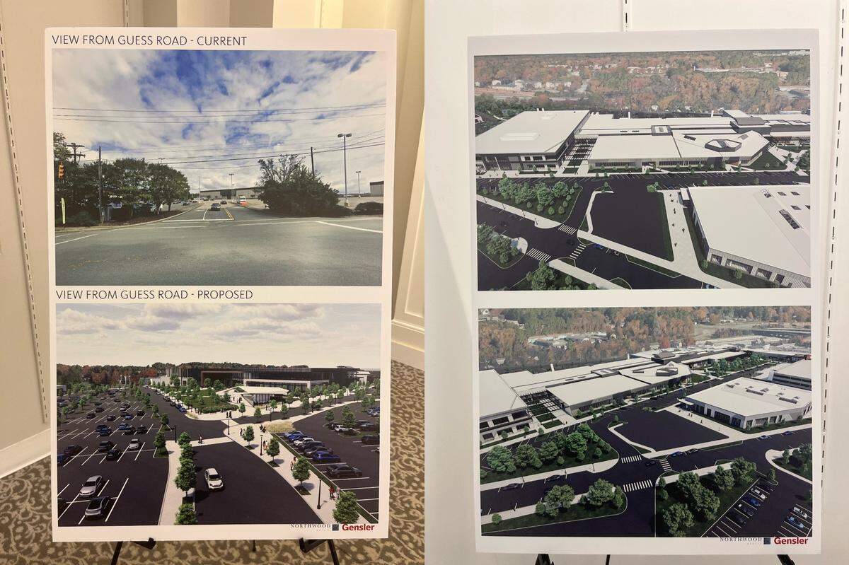 A rendering of Northgate Mall’s redevelopment proposed Thursday, Feb. 16, 2023.