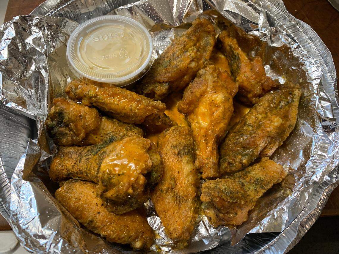 Lemon pepper wings are a staff favorite at Gov’t Cheeseburger in Cary.