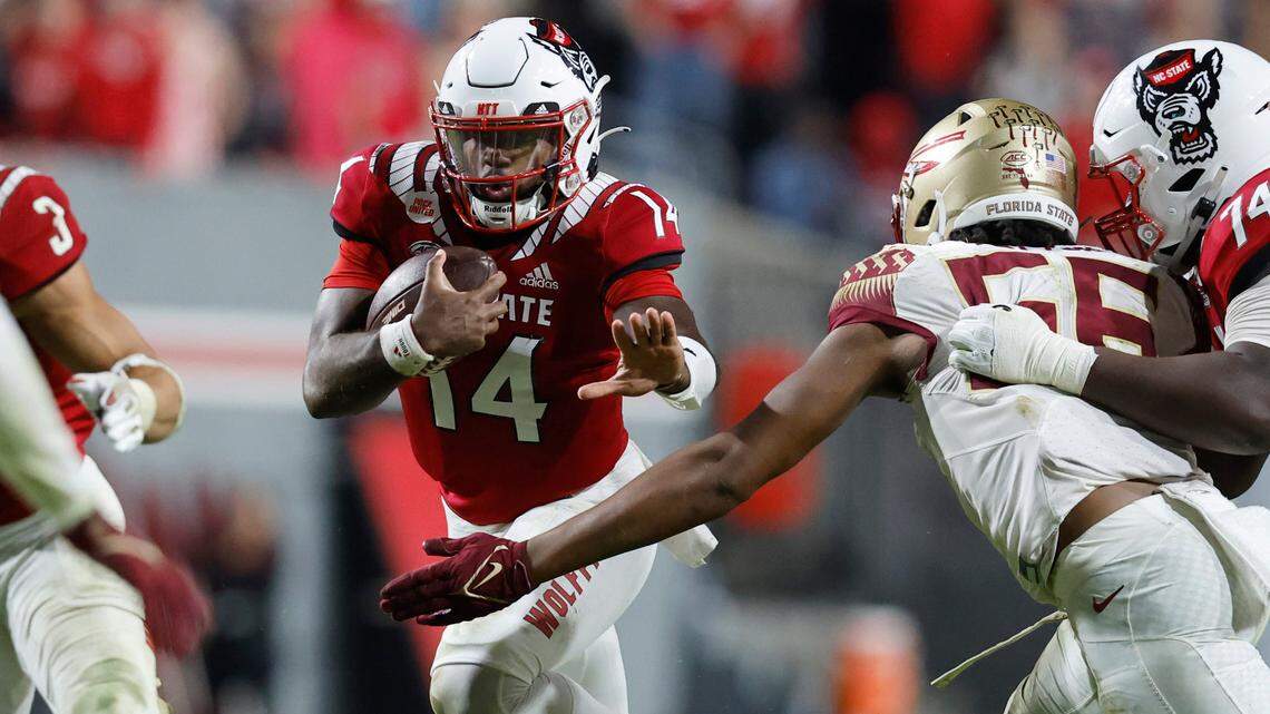 We’ll soon know if Devin Leary can play, but NC State QB Jack Chambers ready if needed