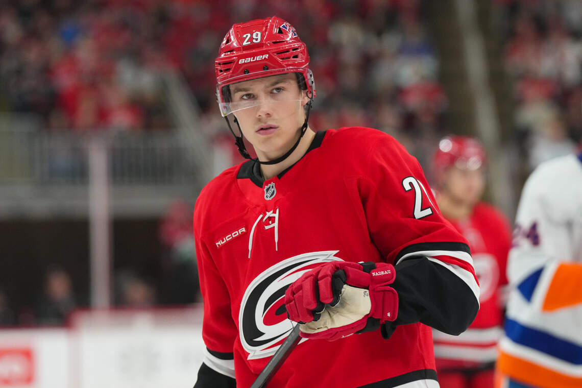 With Carolina Hurricanes’ Seth Jarvis out of the lineup, who is the next man up?