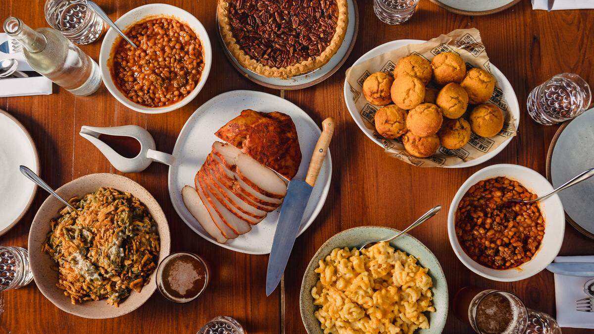 Sam Jones BBQ is one of the many Triangle restaurants offering heat-and-serve holiday meals for Thanksgiving.