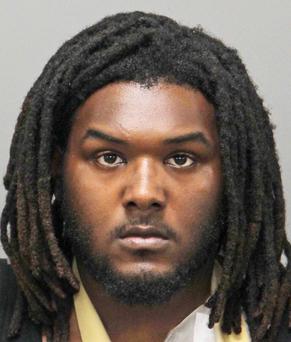 James Daishawn Robinson, 21, is charged with two counts of murder.